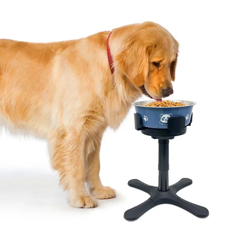 Adjustable Elevated Dog Food Bowls