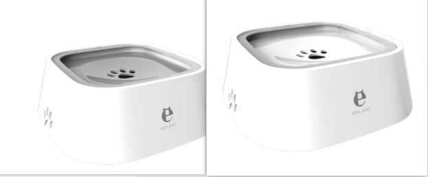 Pet Feeding Bowls Not Wetting Mouth No Spill