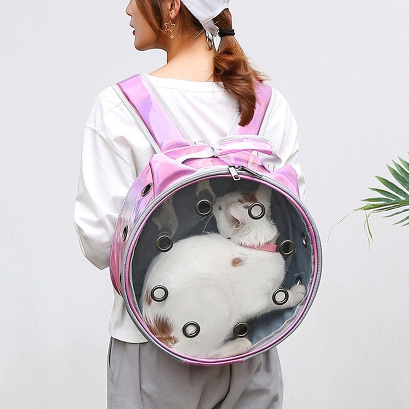 Transparent Portable Breathable Backpack