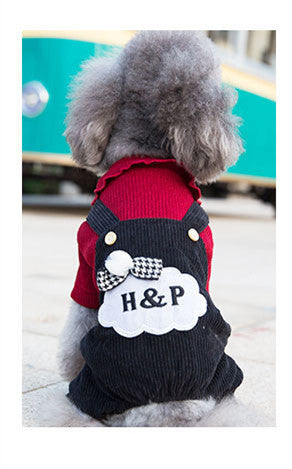 Pet Dog Clothes Small Dog Thin Overalls Clothing