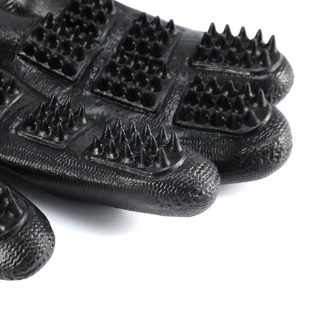 Pet Hair Grooming Glove Cats Soft Rubber Pet