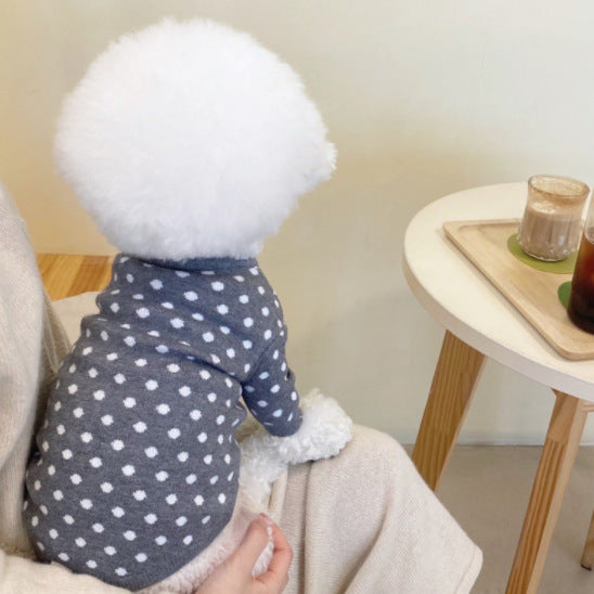 Autumn And Winter Pet Knitting Sweater Bomei