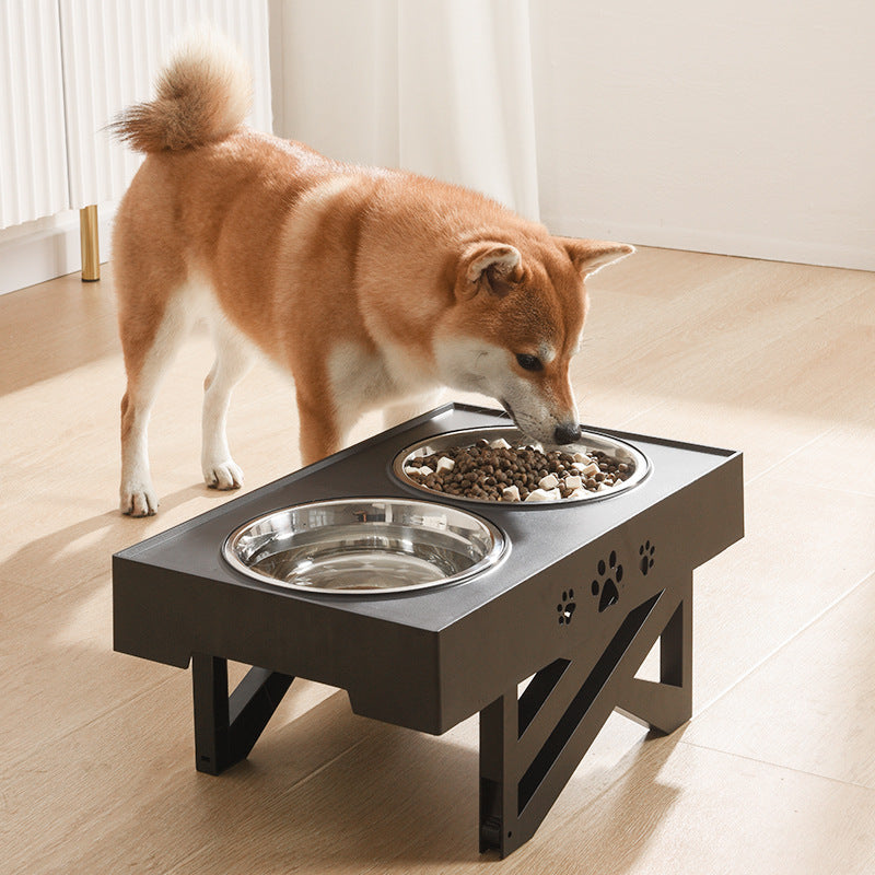 Adjustable Dog Bowl Pet Food Bowl