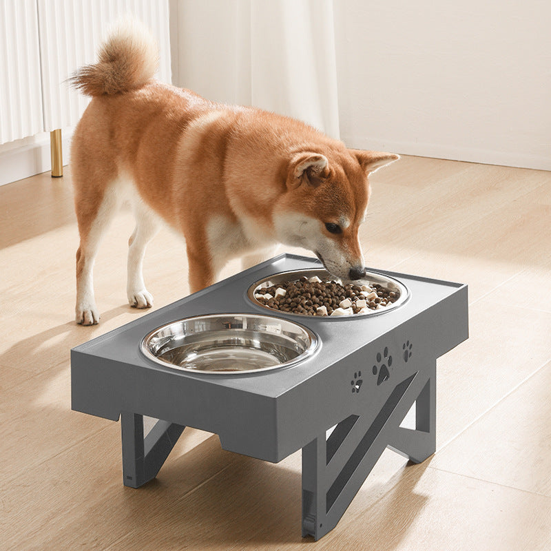 Large Capacity Stainless Steel Dog Food Bowl