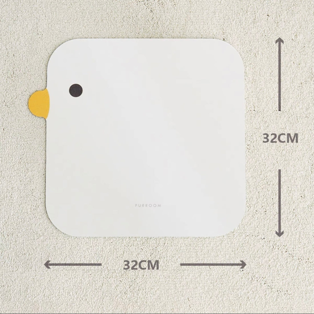 Ceramic Slanted Tall Pet Water Bowl