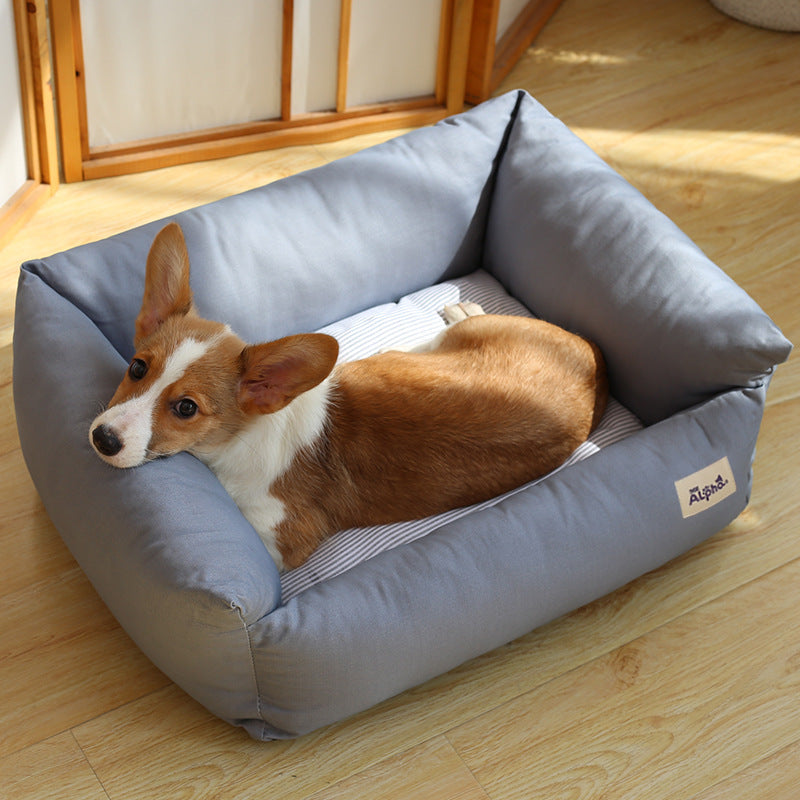 Removable and washable cotton kennel