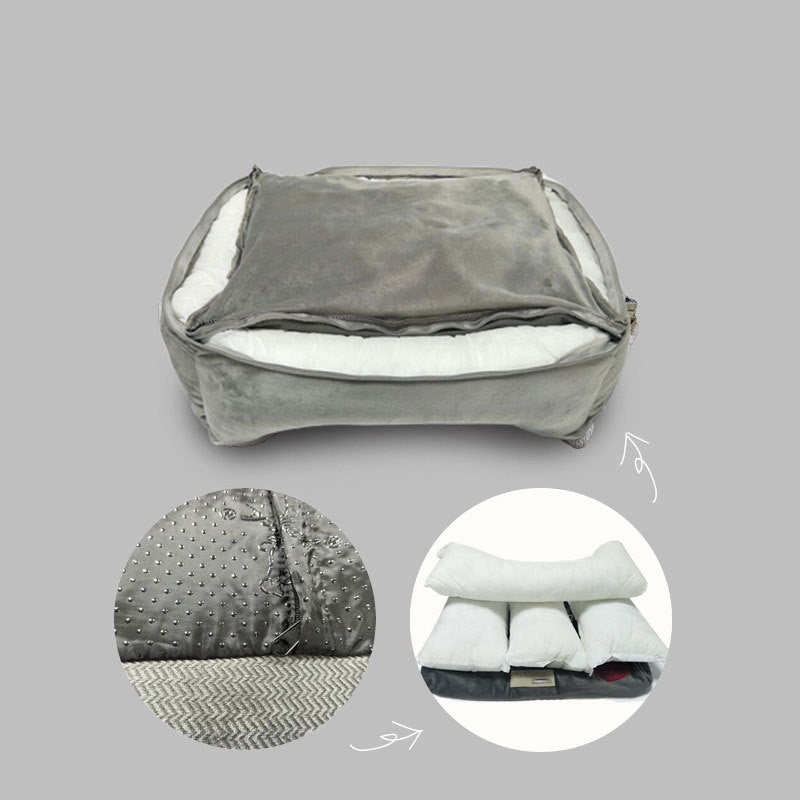 The Dog Kennel Is Fully Removable And Washable