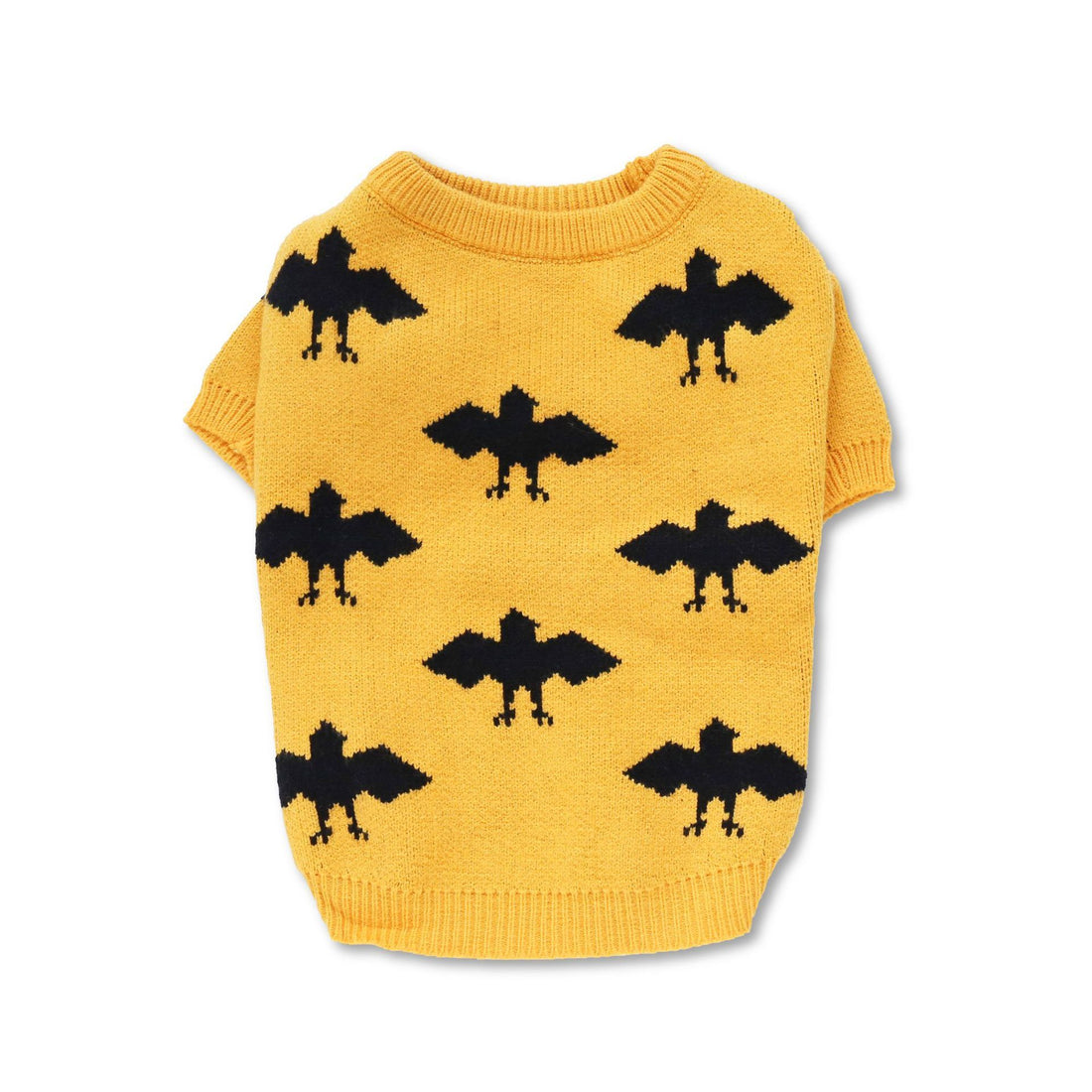 Bat warm core-spun yarn pet sweater