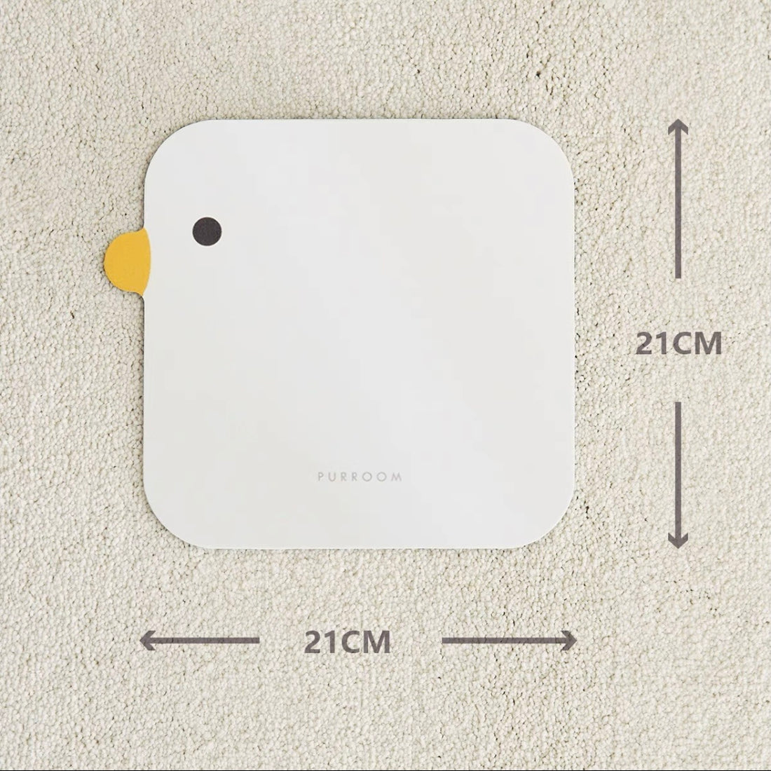 Ceramic Slanted Tall Pet Water Bowl