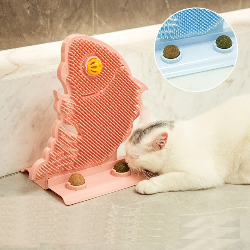 Cat Paw Board Tickle Tickler Cat Mint Ball