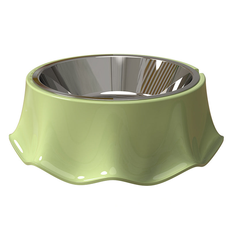 Pet Cat Dog Bowl For Food And Water, Stainless Steel