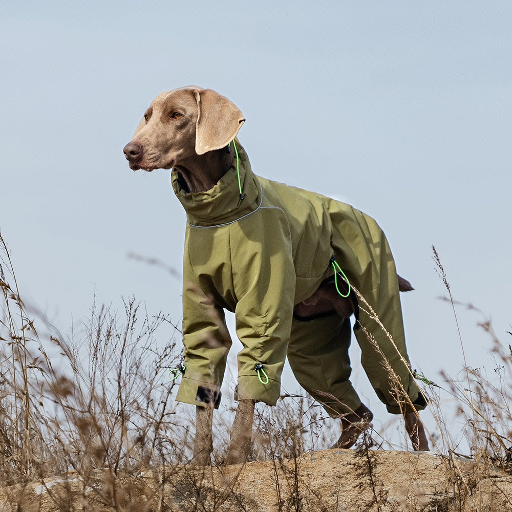 Large Dog Four-leg Shell Jacket