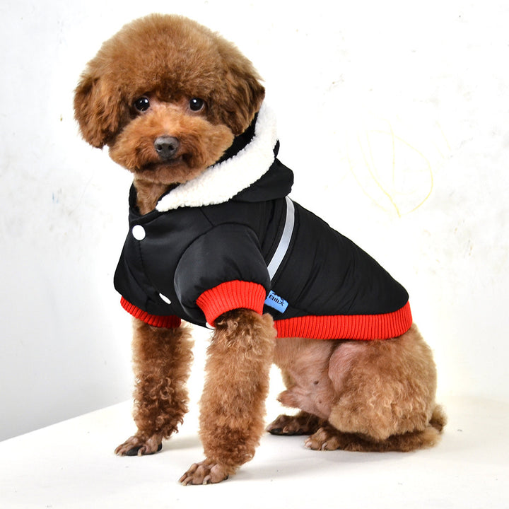Pet Hooded T-shaped Reflective Silk