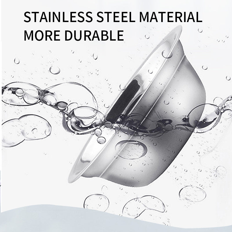 Pet Cat Dog Bowl For Food And Water, Stainless Steel