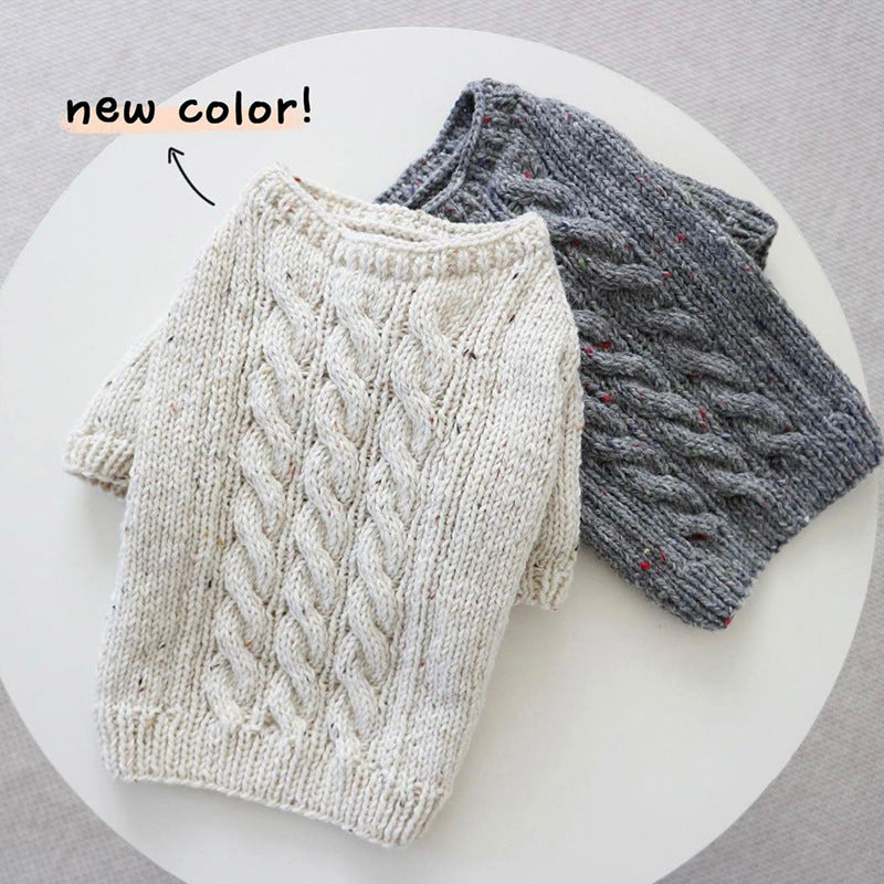 Autumn And Winter Pet Knitting Sweater Bomei
