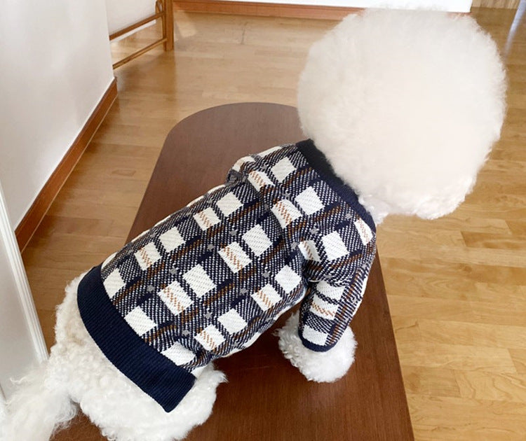 Autumn And Winter Pet Knitting Sweater Bomei