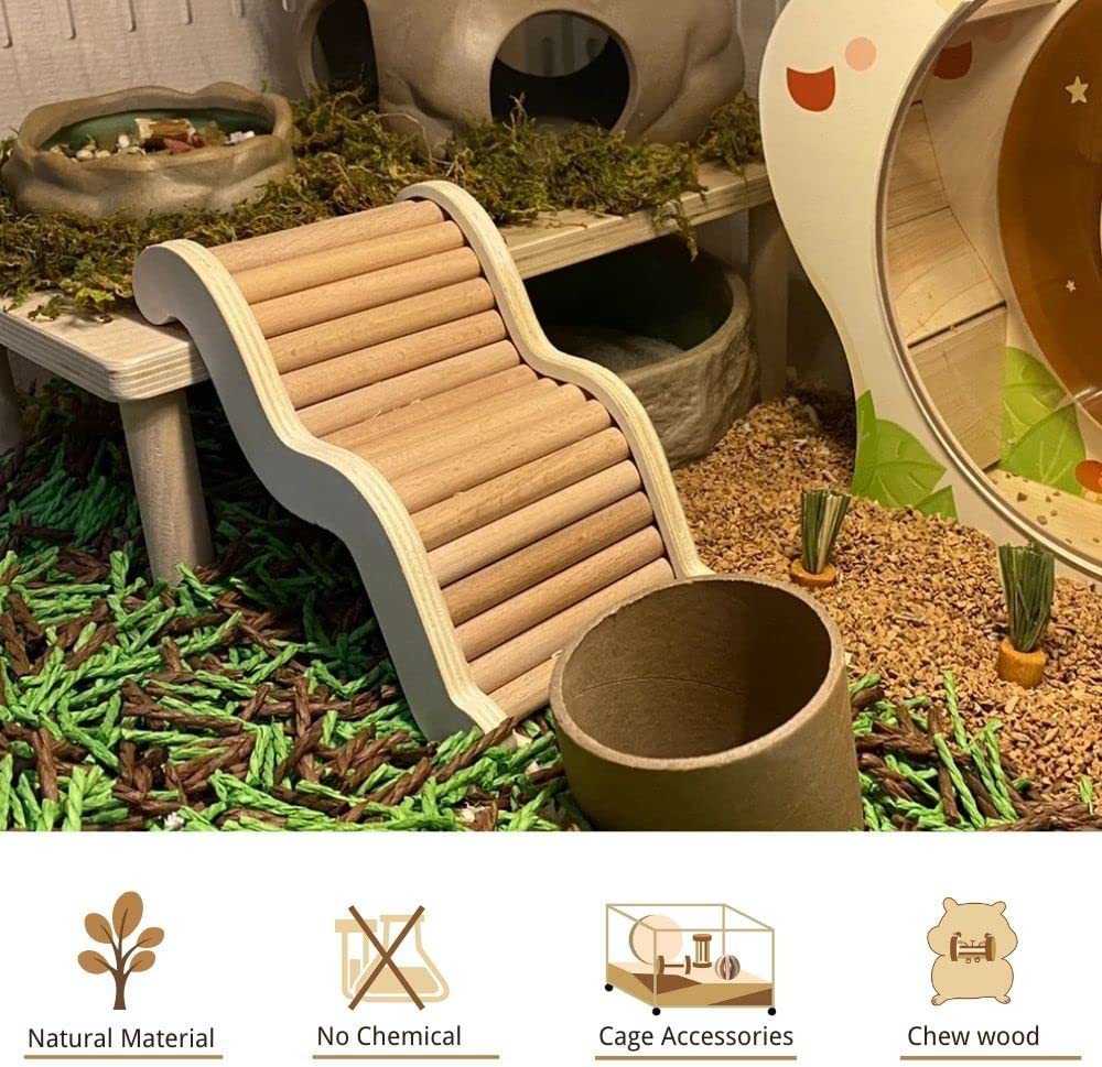 Wooden Hamster Small Animal Cage Accessories