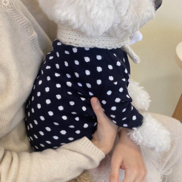 Autumn And Winter Pet Knitting Sweater Bomei