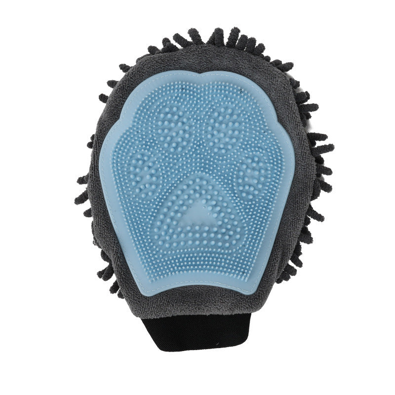 Pet Bathing Brush 2-in-1 Grooming Glove Elegant